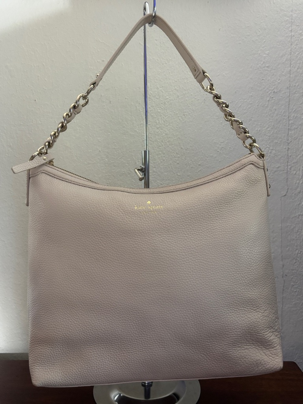 Kate Spade Boerum Place Serena Leather Bag in the color Pumice “SOFTEST LEATHER”